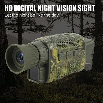 5X Digital Zoom 4K Infrared Optical Night Vision Monocular Telescope for Hunting