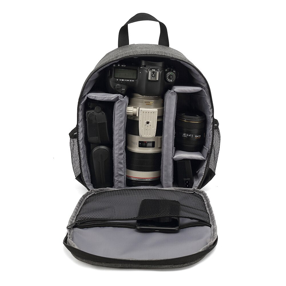 Multi-Functional Digital Camera Backpack Bag for Canon Nikon Sony Waterproof Outdoor Dslr Camera Bag Lens Pouch