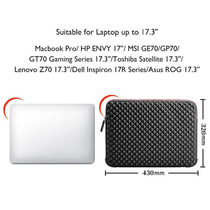 17.3 Inch Laptop Bag Case for Macbook Pro 17 Waterproof Laptop Sleeve for Macbook Pro 17 Case Computer Notebook Bag 17.3
