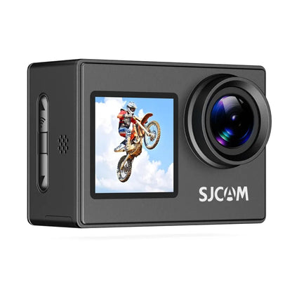 SJ4000 Dual Screen 4K Action Camera 30M Waterproof Anti-Shake HD Sports Video Action Cameras Motorcycle Bicycle Helmet