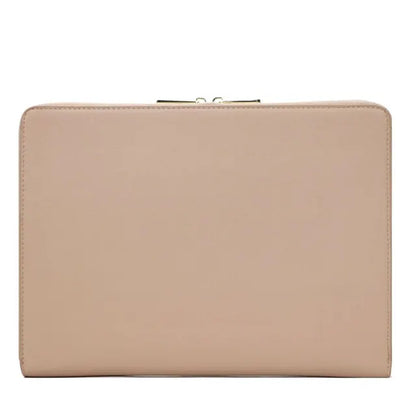 Customized Saffiano PU Leather Laptop Sleeve Bag for Macbook 13" Travel Computer Pouch Unisex Protective Sleeve Cover for Mac